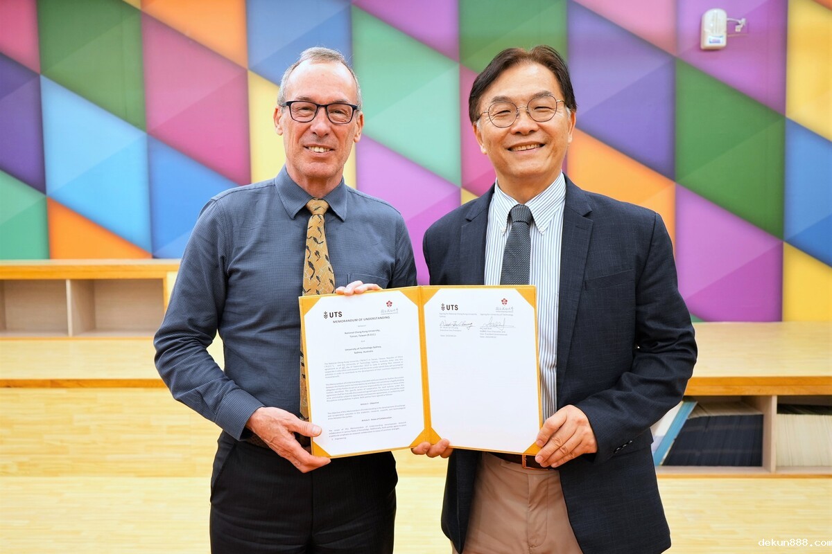Vice President Iain Watt Led UTS Delegation to Visit NCKU and Signed a Cooperation MOU