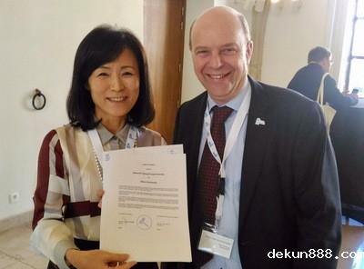 NCKU President talks about smart campus initiative at UGent’s International Rectors' ConferenceImage