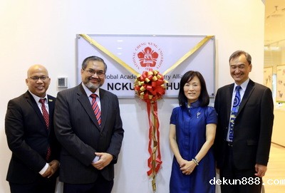 NCKU launches Global Academia-Industry Alliance Hub at UM todayImage