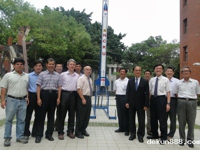 NCKU Hybrid Rocket Successfully Launched at Mudan Township Beach of Pingtung CountyImage