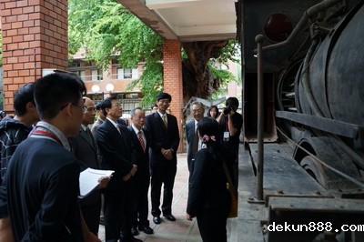 Historic steam locomotive at NCKU given a faceliftImage