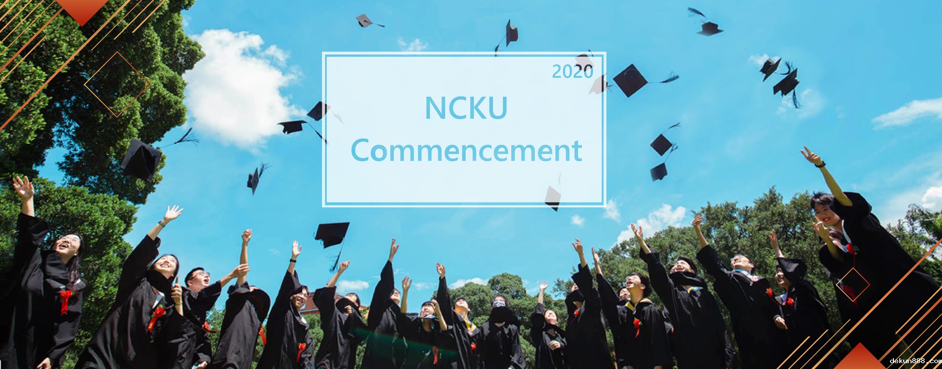 NCKU Commencement 2020: Soaring High and Composing a New Life Story